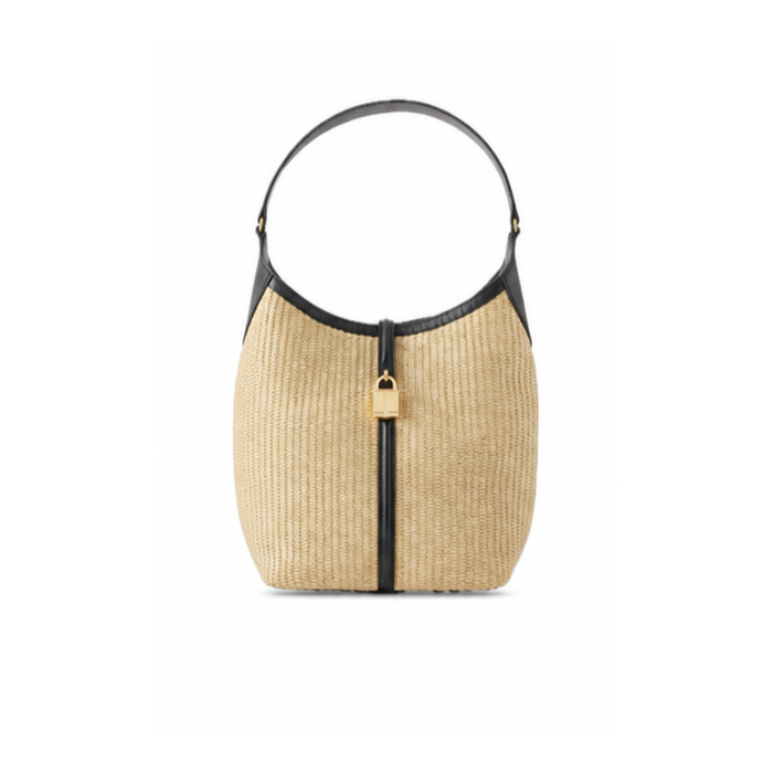 Raffia Shoulder Bag