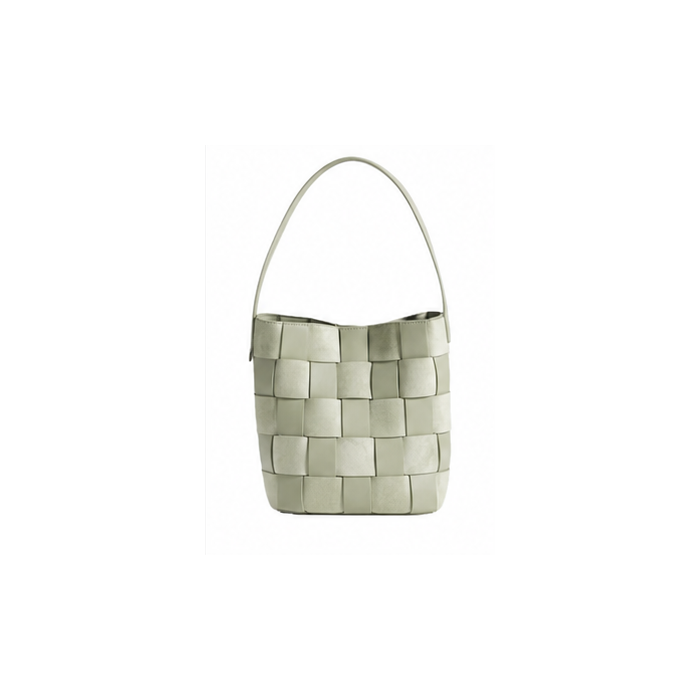 Mint Woven Shoulder Bag